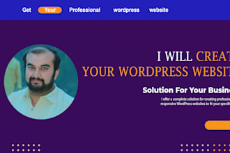 create and customized wordpress website to fit your needs