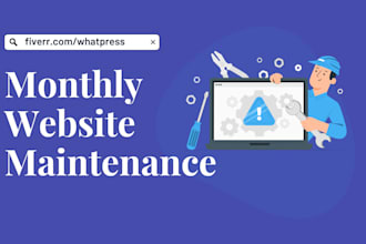 provide managed wordpress maintenance for your business website