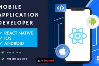develop react native mobile application