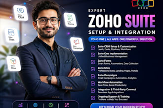 do professionally zoho crm setup zoho one zoho forms zoho sites zoho campaigns