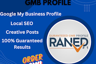optimize your google business, local SEO ranked website, gmb