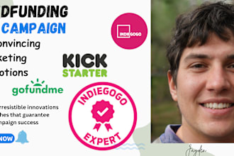 do kickstarter indiegogo gofundme crowdfunding email marketing fundraising blast