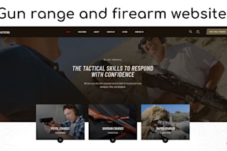 build a firearm website with payment gateway