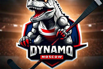 design hockey, cricket, football, gaming and all sports logo