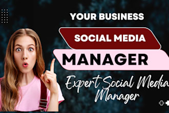 professional social media marketing manager and content creator for your brand