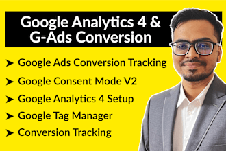 setup google analytics 4 gads conversion tracking with consent mode v2