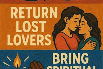break curses, return lost lovers,  bring spiritual healing