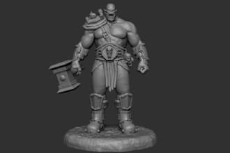 realistic sculptor, cnc model, 3d zbrush sculptor,3d armor, 3d model for print