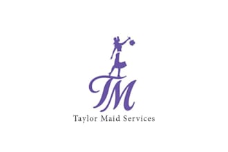 design enjoyable maid services logo