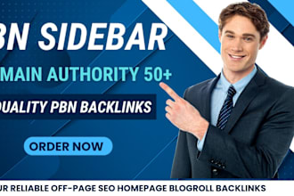 do 50 blogroll sidebar, SEO footer homepage backlinks