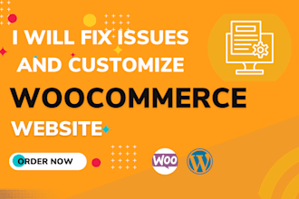 build online store or ecommerce website using woocommerce wordpress