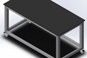 design a structure using 8020 t slot extrusion profiles