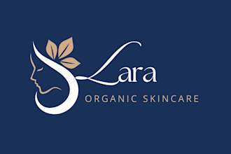 design beauty and skin care logo design in 12 hours