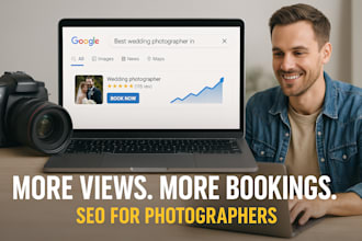 do digital marketing and SEO for wedding photography website