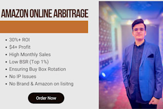 do amazon online arbitrage product research USA