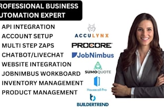 acculuynx procore wrike zapier jobnimbus sumoquote housecallpro builderbrand