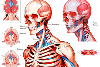 do anatomy, medical and scientific illustrations and diagrams