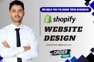 design or redesign a high converting SEO optimized shopify store