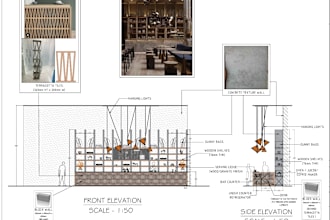 do working drawings of architecture and interior projects
