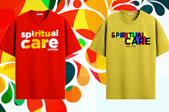 design unique custom tshirt for business or brand