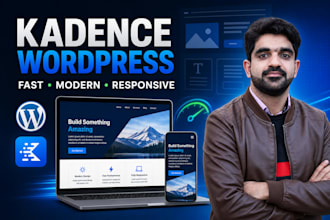 build a fast kadence gutenberg wordpress website