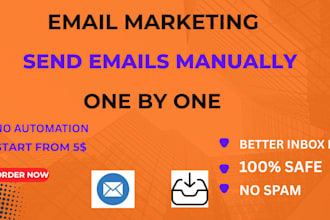manually send emails one by one