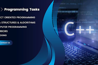 be your programmer for c plus plus and assembly language