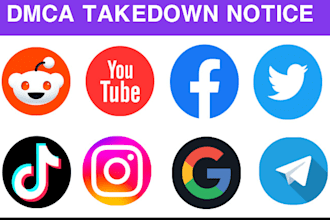 remove negative harassing defaming links from reddit google tiktok instagram fb