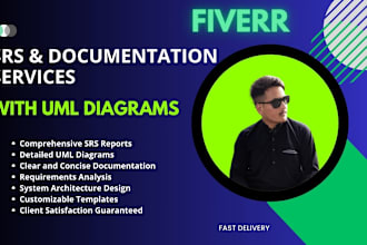 create expert srs and uml diagrams for your project