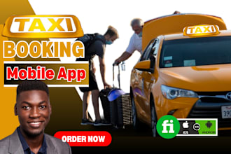 develop taxi booking app or website ola uber clone turo lyft gojek rideshare app