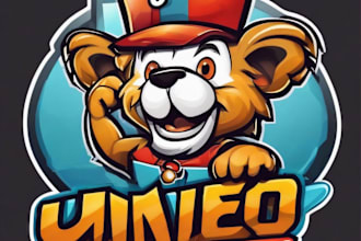 design unique memorable mascot cartoon logo design