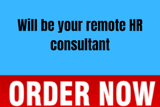 be your remote HR consultant