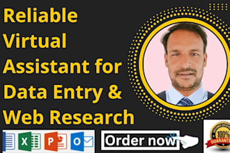 your virtual assistant for data entry services web research