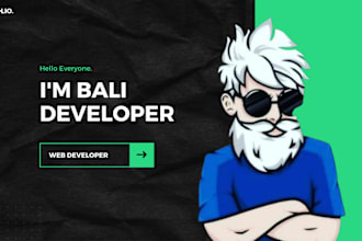 build personal portfolio website
