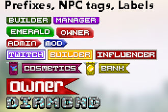 design minecraft ranks, custom guis and item textures