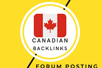 build canadian forum backlinks canada