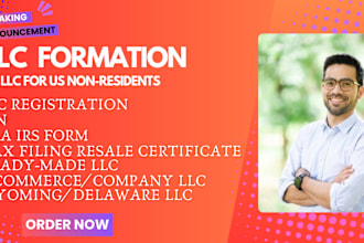 set up wyoming llc USA irs form tax filing resale certificate