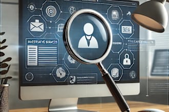 conduct an investigation into a person or a company