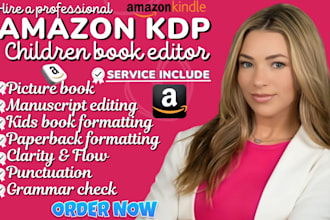 be your children book editor, microsoft word document formatting,  book editor