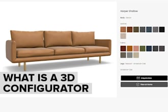 setup 2d, 3d product configurator,  zakeke kickflip, customily