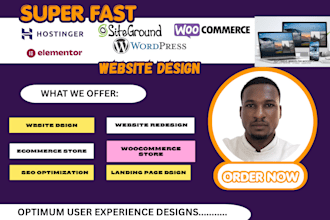 build wordpress charity website on bluehost godaddy  hostinger hostgator