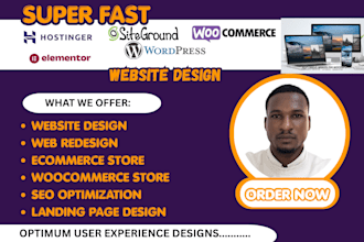 build wordpress charity website on bluehost godaddy  hostinger hostgator