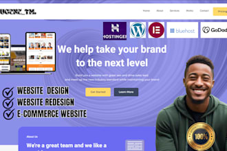build wordpress charity website on bluehost godaddy  hostinger hostgator