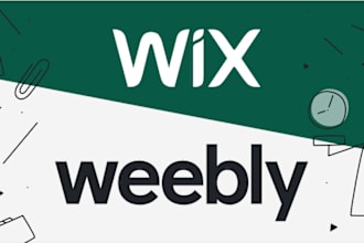 fix, customize, update your weebly website, wix website, webflow, squarespace