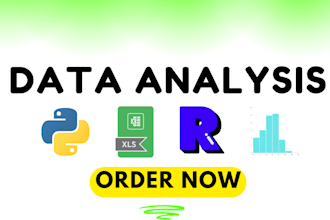 do r and python programming, data cleaning, visualization and analysis