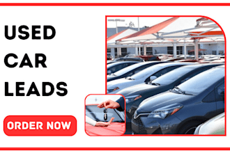 generate used car, car dealership, car rental, auto insurance leads and website