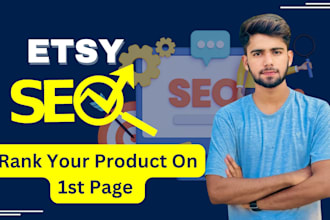 do etsy SEO for product listing title, tags and rank your product on first page