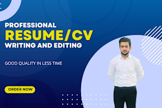 write a professional CV and resume to help you get hired faster with expert help