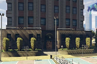 build nyc or los fivem map custom mlos, scripts, fivem server dev, fivem ped