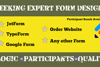 create online survey design jotform, typeform, fillable pdf form